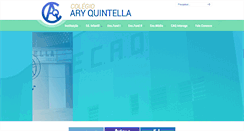 Desktop Screenshot of colegioaryquintella.com.br